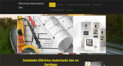 Desktop Screenshot of electricosautorizados.com